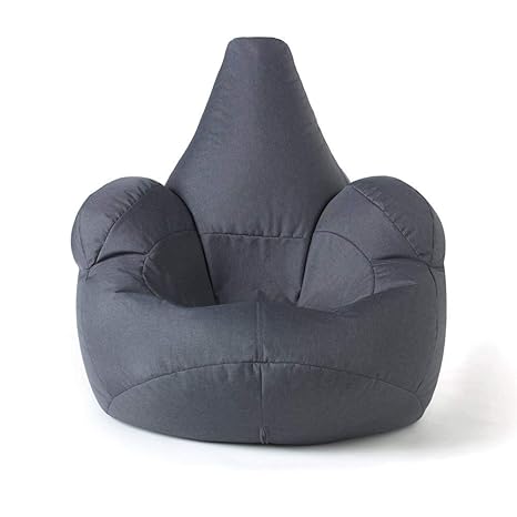 icon Großer Armsessel Sitzsack- Großer Luxussitzsack Anthrazit