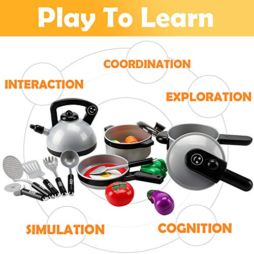 2 iPlay+iLearn+Cookware+Vegetables+Utensils