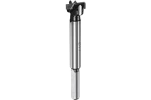HARFINGTON Forstner Drill Bit 17mm / 11/16" K30/C1 Tungsten Carbide Tip Triangle Shank Wood Forstner Bit Opener Cutter for Hi