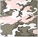Subdued Pink Camouflage Bandana (22" x 22")