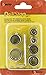 Drill Stop Set, 6 Piece. Adjustable Stop Collar assortment for Consistent Drilling. Includes Sizes 3/16,1/4, 6/16, 3/8, 7/16, 1/2