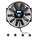 Auto Dynasty Compatible with Sonoma/Jimmy/S10/Blazer 4.3L Aluminum Racing 3-Row Radiator+12 inches Fans (Black)+Mounting Kit