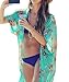 LIZHOUMIL Womens Swimwear Beachwear Bikini Beach Wear Cover up Kaftan Summer Shirt Dress (one Size, A)