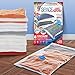 Spacesaver Vacuum Storage Bags - Save 80% Space - Vacuum Sealed for Comforters, Blankets, Bedding, Clothing - Travel Bags with Pump (2 Small, 2 Medium, 2 Large, 2 Jumbo)