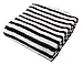 Baby Blanket (Black/White Stripes)