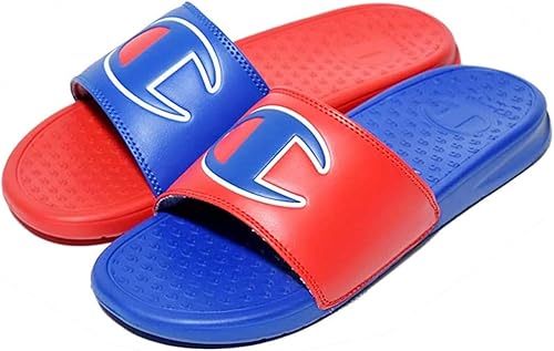Amazon チャンピオン シャワーサンダル メンズ Usaモデル Super Slide Mix Match 3カラー 並行輸入品 Champion チャンピオン スポーツサンダル