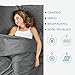 Bedsure Sleeping Bag Liner - 100% Cotton Sleep Sacks Adults - Camping Sheets Travel Sheets with Full Length Zipper - Twin Size (43.3