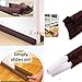 Buzfi Amazing Twin Door Draft Dodger, Guard Stopper, Money-Energy Saving Home Decor, Door Draft Stopper