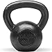 Yes4All Solid Cast Iron Kettlebell Weights Set , Great for Full Body Workout and Strength Training, Kettlebell 30 lbs (Black)