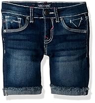 Vigoss Little Girls' 5 Pkt v Basic Bermuda, True Blue, 5