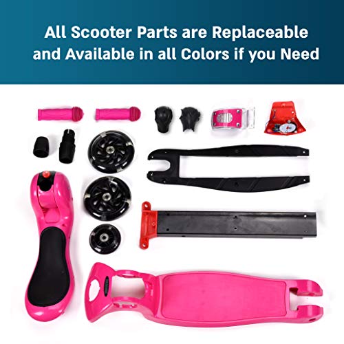 SKIDEE Scooters for Kids 8 years and Up Foldable Scooter with 8Inch