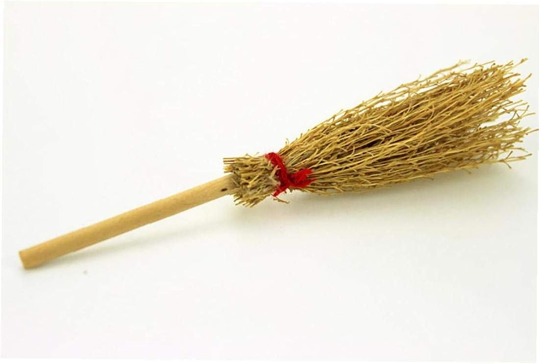 Xkjfz 1pc Mini Balai En Bambou En Bois Pour Maison De Poupees Meubles Accessoires Maison De Poupee Et Meubles Miniatures Kits Dollhouse Dollhouse Miniature Accessoires Mini Poupees Dollhouse Jeux Et Jouets Accessoires