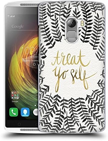 Official Cat Coquillette Grey Treat Yo Self Hard Back Case for Lenovo Vibe K4 Note