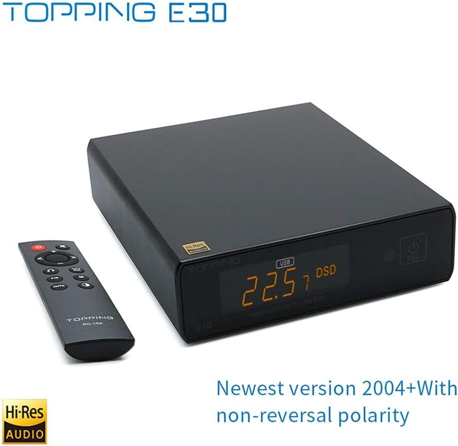 TOPPING E30 USB DAC AK4493 DAC DSD512 32Bit/768KHz HiRes Decoder