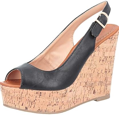 Primadonna Collection Black Wedge Sandal For Women Buy Online At