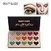 BEAUTY GLAZED Makeup 15 Colors Glitter Eyeshadow Palette