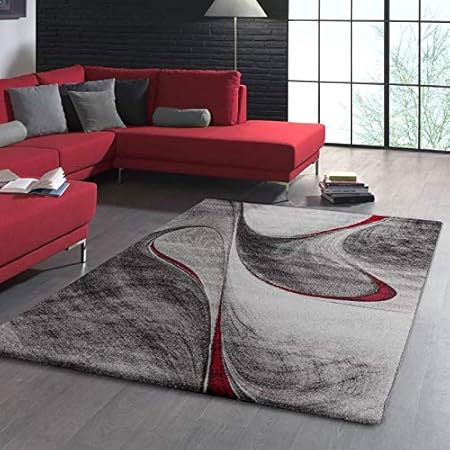 Tapis De Salon Déco Brillance Design Courbe Tendance