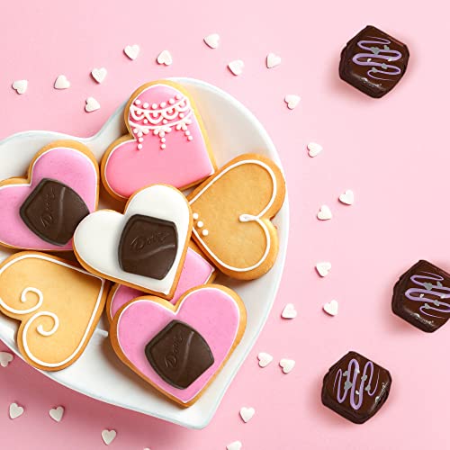 DOVE PROMISES Dark Chocolate Ganache Valentine's Day Candy, 7.94 oz Bag
