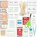 Aootek Upgraded first aid survival Kit.Emergency Kit earthquake survival kit Trauma Bag for Car Home Work Office Boat Camping Hiking Travel or Adventures