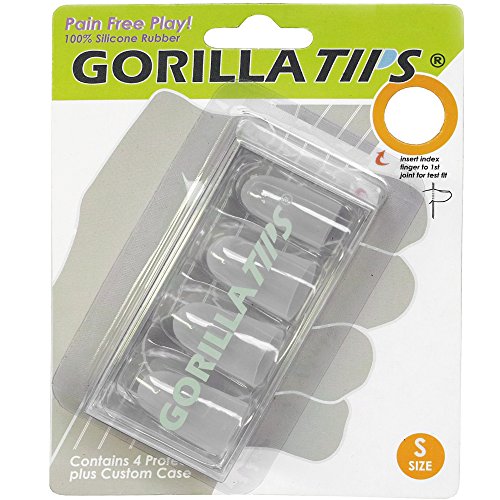 Gorilla Tips Small Clear ゴリラチップス 指先が痛くない クリアカラー Sサイズ商品画像