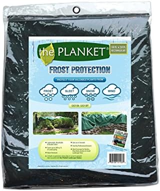 the Planket Frost Protection Plant Cover 10 ft x 20 ft Rectangular