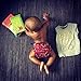 ALVABABY 6 Pack Cloth Diaper with 12 Inserts One Size Adjustable Washable Reusable Diaper Cover for Baby Girls and Boys