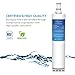 EcoAqua EFF-6002A Replacement Filter, Compatible with Whirlpool 4396508, 4396510, Kenmore 46-9010, EveryDrop Filter 5, NLC240V, EDR5RXD1, PUR W10186668
