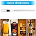 Wine Chiller Stick ZPTONE 3-in-1 Wine Bottle Cooler Stick Stainless Steel Freezer with Aerator and Pourer Decanter for Whiskey Cocktails Beer