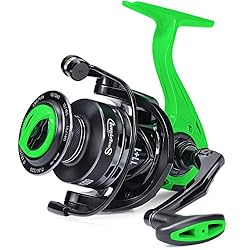 Sougayilang Spinning Fishing Reel, 5.2:1 High Speed