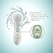 USpicy Facial Brush Face Cleansing Brush Set Improve Skin Tone (Features 4 Unique Brush Heads, IPX5 Waterproof Design, 2 Speeds Settings, Works with All Skin Types)