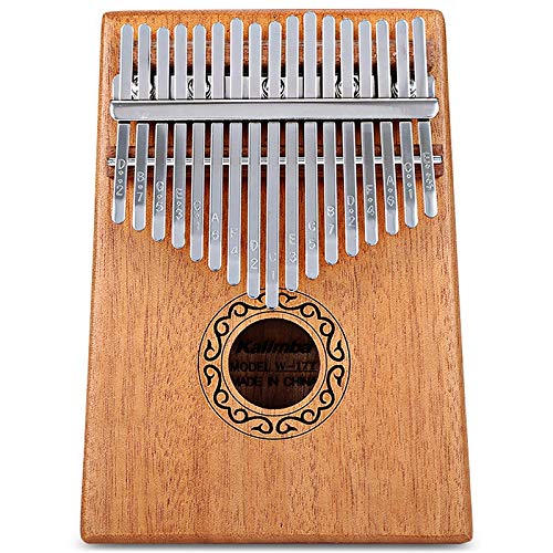 17 Tone Wooden Kalimba Thumb Piano With Song Book Portable #wooden #piano #for #toddlers 17 Tone Wooden Kalimba Thumb Piano With Song Book Portable