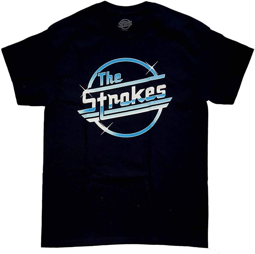 The Strokes T Shirt Classic Band Logo Magna Nuevo Oficial De Los Hombres Size XXL