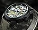Tonnier Military watches for Men Green Canvas Strap Calendar Man watches, Camouflage Pattern