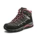 Clorts Women's Hiker Waterproof Lightweight hiking camping Boot Outdoor High-Traction Grip Backpacking Shoe