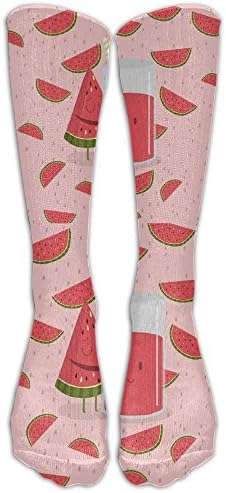Unisex Stawberry Cross Knee High Socks Long Socks Football Socks Athletic Sport Socks