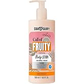 Soap &amp; Glory Call of Fruity Vegan Body Lotion &amp; Cream Moisturizer, 500 ml | Hydrates, Smooths &amp; Restores Dry Skin, Vitamin E, Coconut Oil &amp; Aloe Extracts, Tropical Fruit Scent