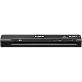 Epson WorkForce ES-60W Wireless Portable Sheet-fed Document Scanner for PC and Mac, 10.7" x 1.9" x 1.4", Black