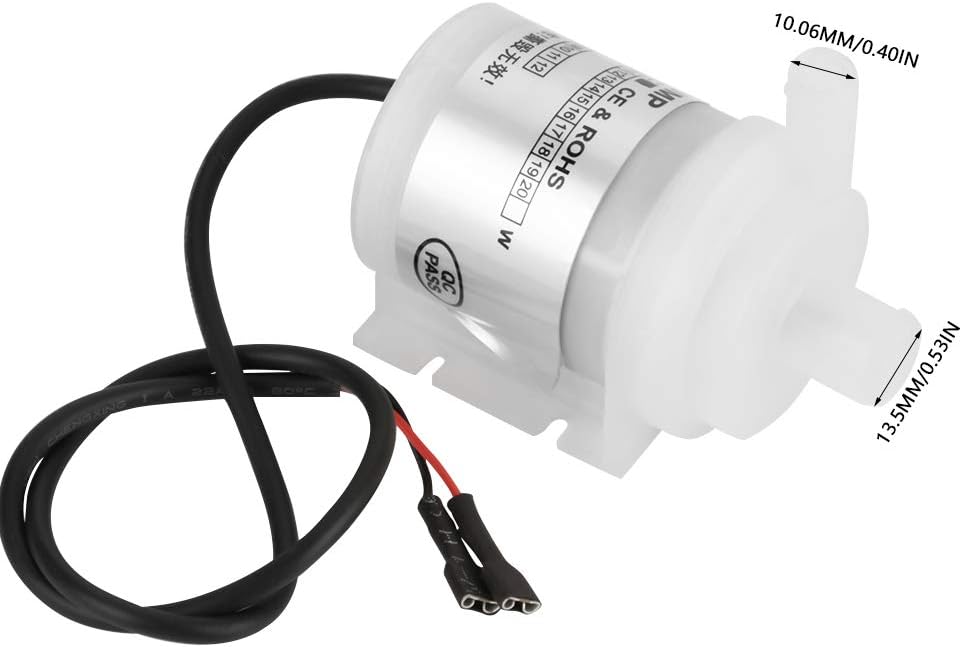 Mini DC 24V Food Grade Micro Brushless 10W for Aquarium Fountain Medical Instruments, White - Image 3