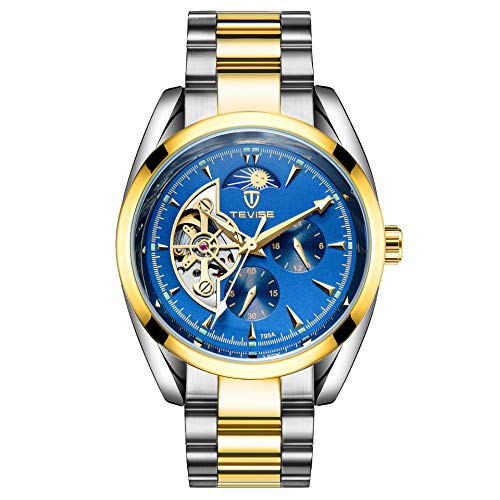 FENKOO Luxury Casual Watch, TEVISE795A Fashion Watch Automatic Mechanical Watch