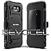 Galaxy S6 Active Case, Evocel [New Generation] Dual Layer Rugged Holster Case with Kickstand & Belt Clip for Samsung Galaxy S6 Active SM-G890 (Does NOT fit Regular S6 - S6 Active only), Black