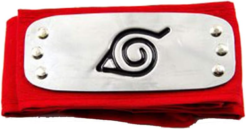 Touirch Anime Konoha Village Ninja Shinobi Naruto Cosplay Headband