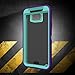 Galaxy Note 5 Case, ToughBox [Armor Series] [Shock Proof] [Purple | Aqua] for Samsung Galaxy Note 5 Case [Built in Screen Protector] [Holster & Belt Clip] [Fits Otterbox Defender Series Belt Clip]