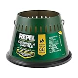 Repel Insect Repellent Citronella Candle, Triple Wick, 20-Ounce, 6-Pack