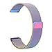 SWEES for Gear S3 Frontier/Classic Bands Metal Small & Large, 22mm Milanese Stainless Steel Replacement Wristband for Samsung S3 Smart Watch Women Men, Black, Silver, Blue, Grey, Colorful, Rose Gold