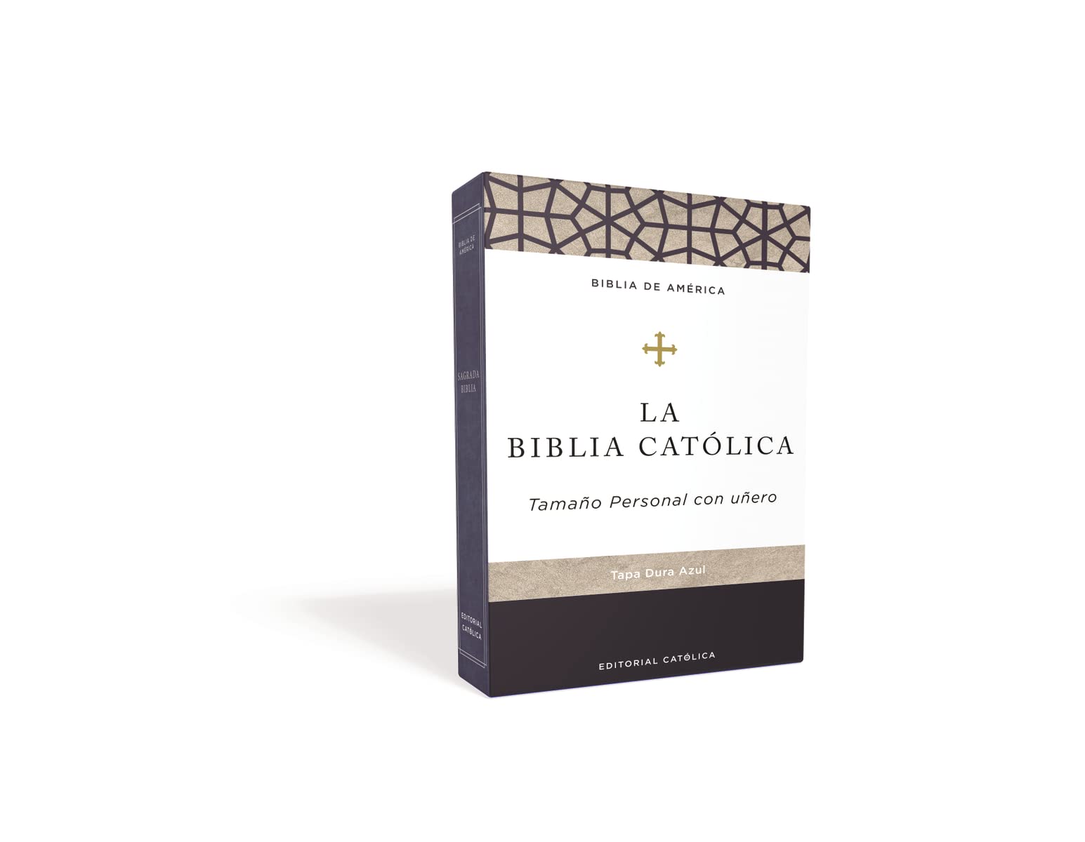 Biblia Católica, Tamaño personal,Tapa dura, Azul, con Índice, Comfort Print (Spanish Edition) Biblia Católica, Tamaño personal,Tapa dura, Azul, con Índice, Comfort Print (Spanish Edition) Hardcover