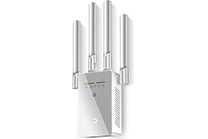 TECHTEX 2024 Extendtecc WiFi Extender Signal Booster, Long Range Internet Extender WiFi Booster for Home, New Gen up to 4X Faster WiFi Repeater with Ethernet Port, Broader Coverage Than Ever, 1-Tap Setup