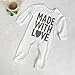 FEITONG Baby Boy's Warm Infant Romper Jumpsuit Bodysuit Cotton Clothes Outfit (3-6 Months)