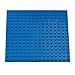 SCS Direct Brick Building Blocks Blue Stackable Baseplates - 5