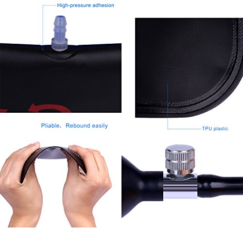 Super PDR Auto Air Wedge Pump Alignment Tool Inflatable Shim Pry Bar Kits and Leveling Tool for Auto Repair Home Universal Use(1 Square air Wedge)