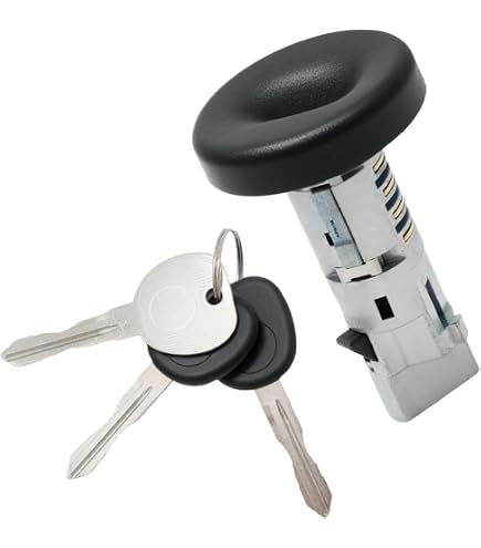 New Ignition Lock Cylinder & Keys For Chevy GMC Truck Tahoe - Direct Fit With Clips